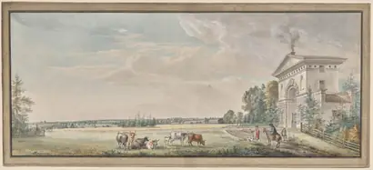 Dokumentasi museum Luton Park, Bedfordshire. Paul Sandby (British, 1731–1809).