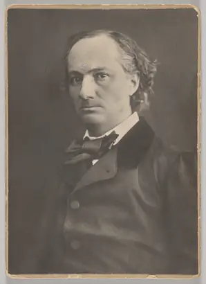 Dokumentasi museum Portrait of Baudelaire. Nadar (French, 1820–1910).