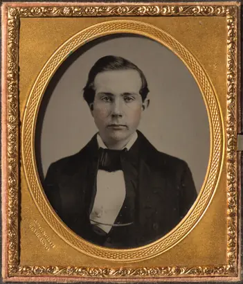 Dokumentasi museum Portrait of John D. Rockefeller. William C. North (American, 1814–1890).