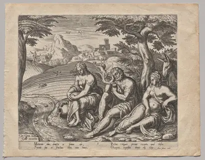 Dokumentasi museum The Seed Falling by the Wayside. Philip Galle (Flemish, 1537–1612); after: Gerard van Groeningen (Flemish).
