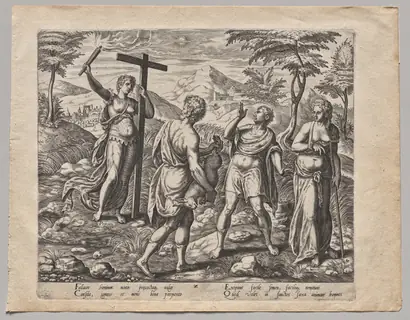 Dokumentasi museum The Seed Falling among the Stones. Philip Galle (Flemish, 1537–1612); after: Gerard van Groeningen (Flemish).
