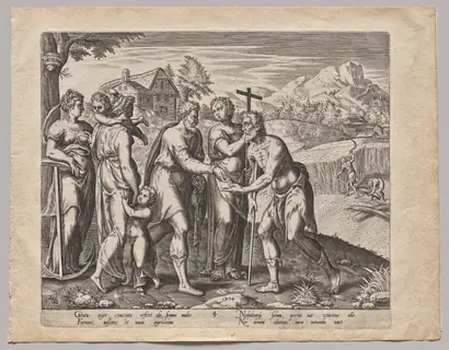Dokumentasi museum The Seed finding Good Earth. Philip Galle (Flemish, 1537–1612); after: Gerard van Groeningen (Flemish).