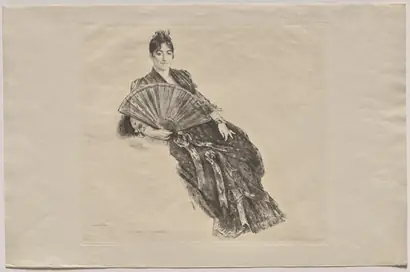 Dokumentasi museum Self-Portrait in a Spanish Costume. Marie Bracquemond (French, 1840–1916).