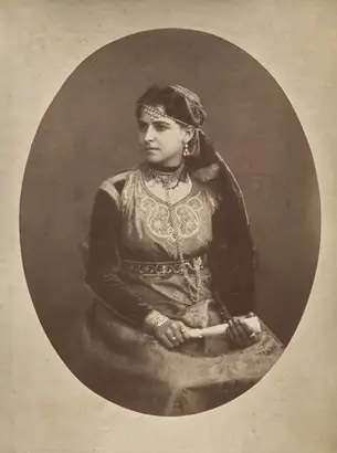 Dokumentasi museum Jewish Woman in Algeria. attributed to: Jean Geiser (Swiss, 1848–1923, active in Algeria).