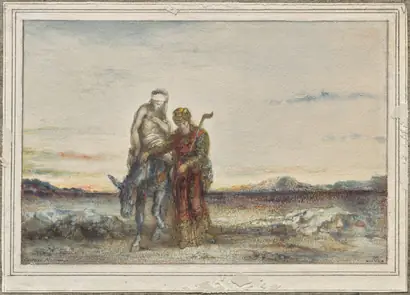 Dokumentasi museum The Good Samaritan. Gustave Moreau (French, 1826–1898).