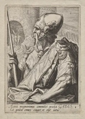 Dokumentasi museum Plate 8: Gad. Jacob de Gheyn II (Netherlandish, 1565–1629); after: author: Karel I van Mander (Netherlandish, 1548–1606).