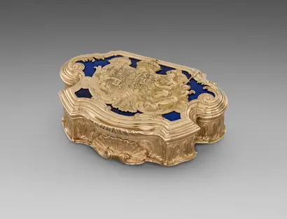 Dokumentasi museum Gold Box. maker: Juste-Aurèle Meissonnier (French, 1695–1750).