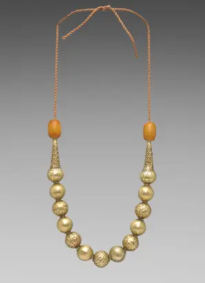 Dokumentasi museum Necklace (muriya or murriyya). Nama pembuat belum tercantum pada daftar atribusi museum.