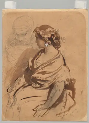 Dokumentasi museum Young Woman from Valence. Gustave Doré (French, 1832–1883).