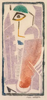 Dokumentasi museum Portrait. Max Weber (American, born Kingdom of Prussia [now Poland], 1881–1961).