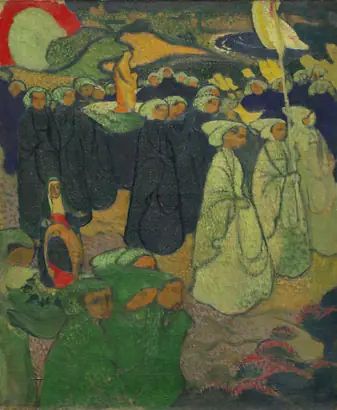 Dokumentasi museum Procession or Pardon at Perros-Guirec. Maurice Denis (French, 1870–1943).