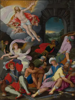 Dokumentasi museum The Resurrection of Christ. Johann König (German, 1586–1642).