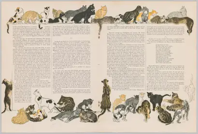 Dokumentasi museum On Cats by Jacques Dalbray. Théophile Alexandre Steinlen (Swiss, 1859–1923).