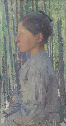 Dokumentasi museum Woman in Profile. Henri Jean Guillaume Martin (French, 1860–1943).