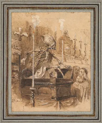 Dokumentasi museum The Relics. Jean-Jacques Grandville (French, 1803–1847).