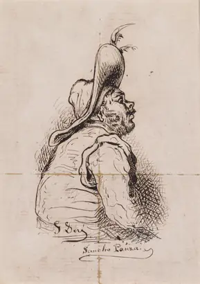 Dokumentasi museum Sancho Panza. Gustave Doré (French, 1832–1883).