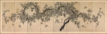 Dokumentasi museum Grapevine. Choe Seok-hwan (Korean, active first half of 19th century).