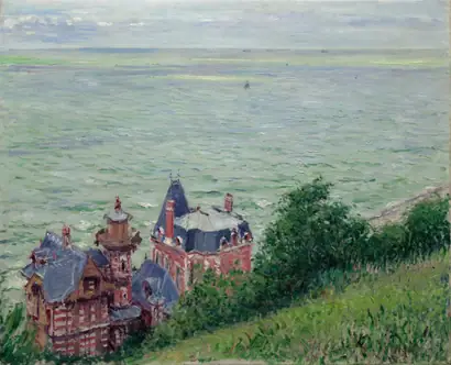 Dokumentasi museum Villas at Trouville. Gustave Caillebotte (French, 1848–1894).