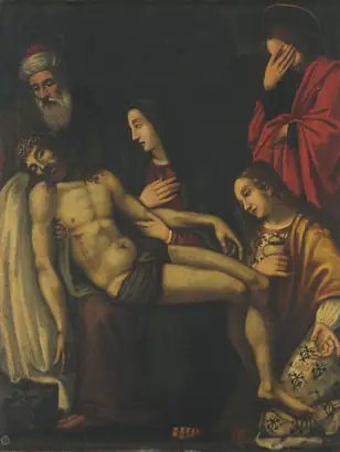 Dokumentasi museum Pietà. Nama pembuat belum tercantum pada daftar atribusi museum.