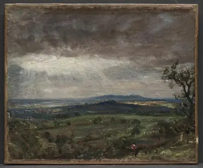 Dokumentasi museum Hampstead Heath, Looking Toward Harrow. John Constable (British, 1776–1837).