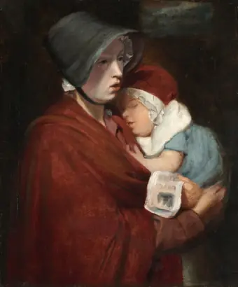 Dokumentasi museum Street Singer and Child. John Opie (British, 1761–1807).