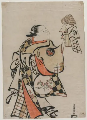 Dokumentasi museum Fujimura Handayu as a Courtesan. Torii Kiyomasu (Japanese).