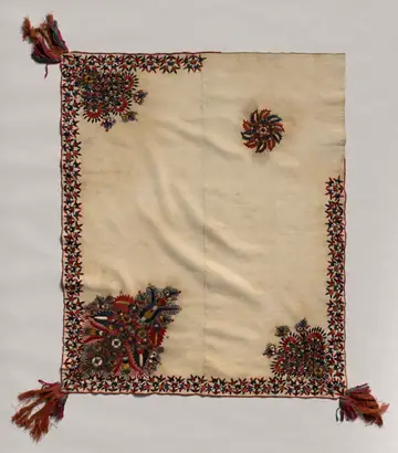 Dokumentasi museum Furnishing textile. maker: Algerian Embroiderer.