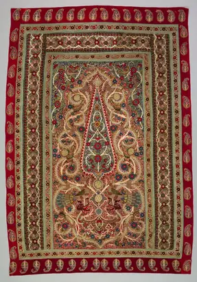 Dokumentasi museum Tent Wall Panel(?). Nama pembuat belum tercantum pada daftar atribusi museum.