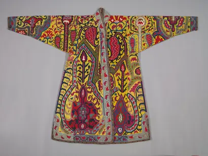 Dokumentasi museum Man's surcoat (khalat). Nama pembuat belum tercantum pada daftar atribusi museum.