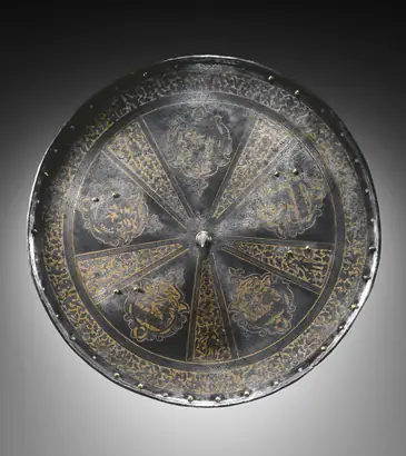 Dokumentasi museum Rondache (Round Shield). Nama pembuat belum tercantum pada daftar atribusi museum.