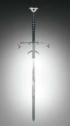 Dokumentasi museum Two-Handed Sword of the State Guard of Julius of Brunswick-Lunüneburg. Nama pembuat belum tercantum pada daftar atribusi museum.