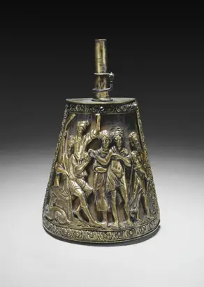 Dokumentasi museum Powder Flask. Nama pembuat belum tercantum pada daftar atribusi museum.