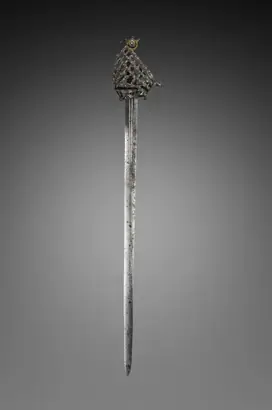 Dokumentasi museum Schiavona Broadsword. Nama pembuat belum tercantum pada daftar atribusi museum.