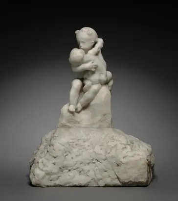 Dokumentasi museum Little Brother and Sister. Auguste Rodin (French, 1840–1917).
