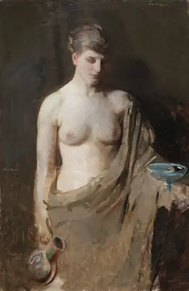 Dokumentasi museum Hebe. Abbott Handerson Thayer (American, 1849–1921).