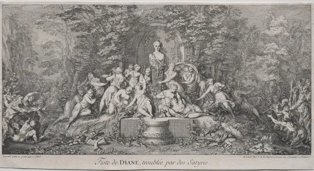 Dokumentasi “The Four Festivals”; etching and engraving. Cleveland Museum of Art.